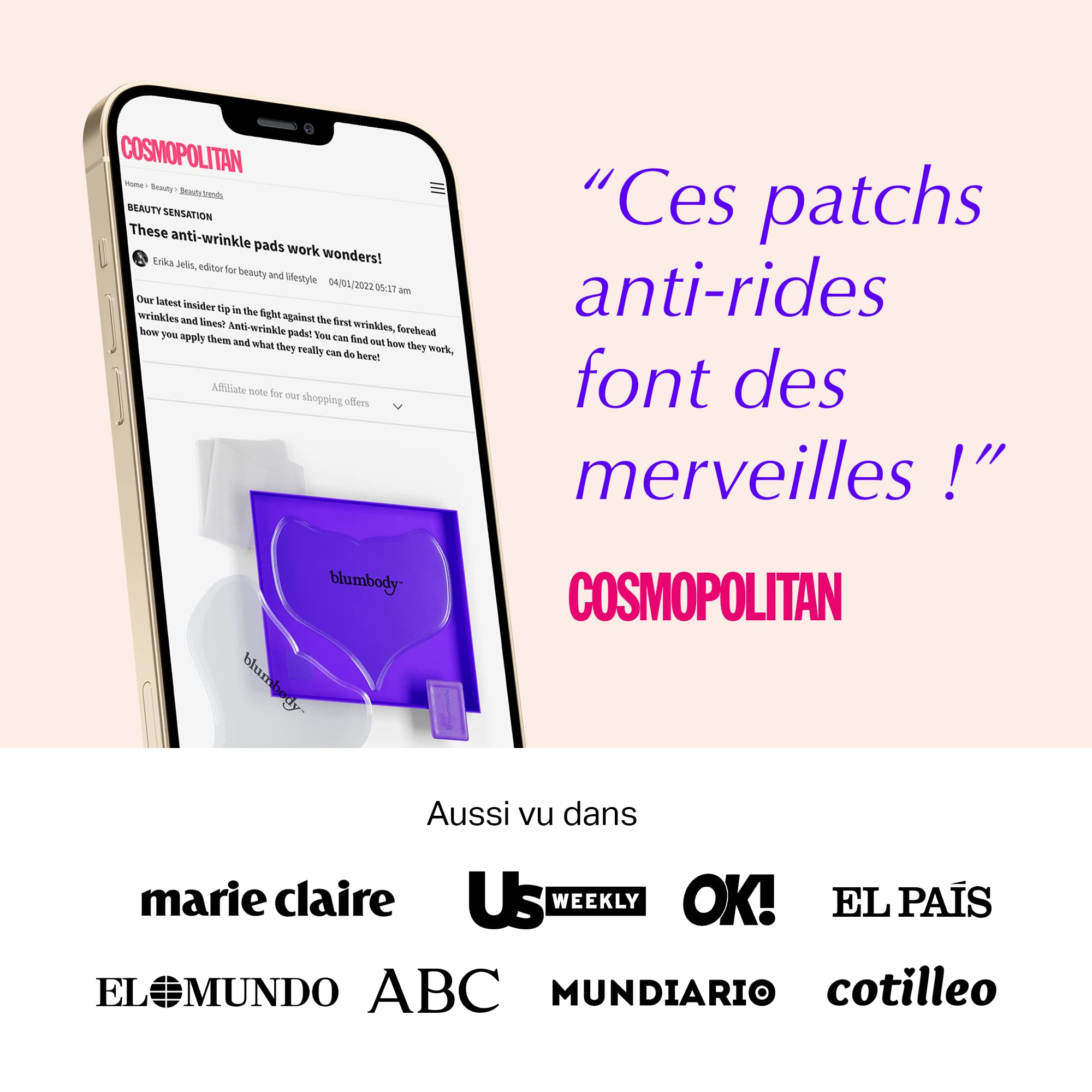 Patchs Anti Rides Réutilisables Pour Décolleté - Traitement Anti-Âge Raffermissant, Hydratant - Cou et Décolleté, Femme & Homme (1 mois)