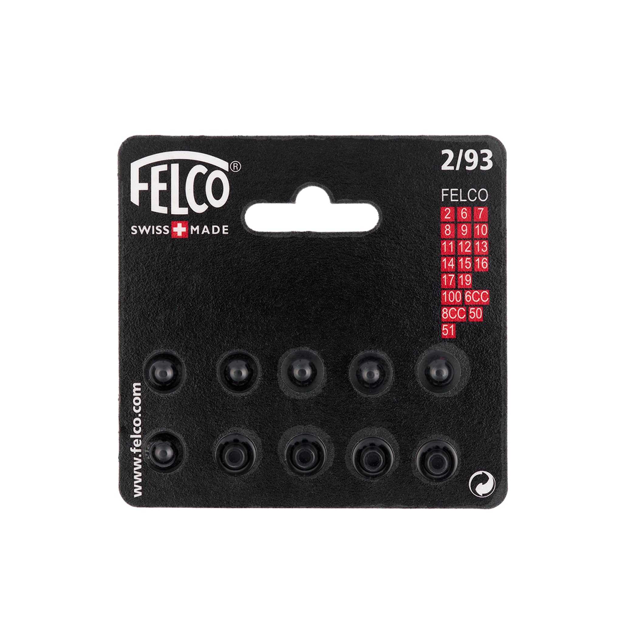 Felco 2/93 Repair Kit With Buffer Plus Shock Absorber, Silver, 35x15x5 cm