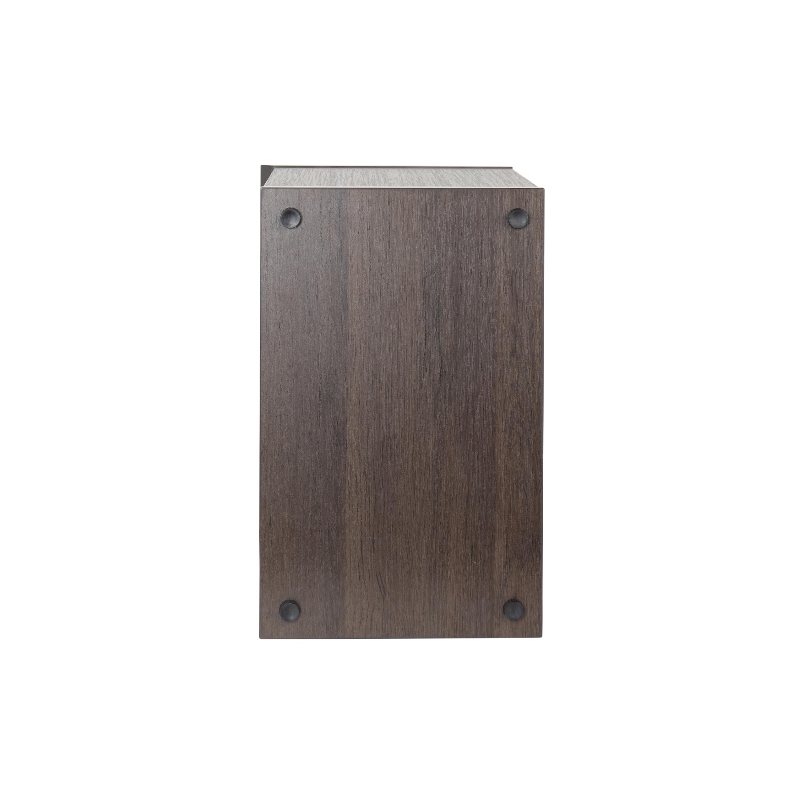 Gator Frameworks Elite Furniture Series 2U GFW-ELITERK-2U-BRN Étagère de Bureau en Bois Finition Noyer foncé