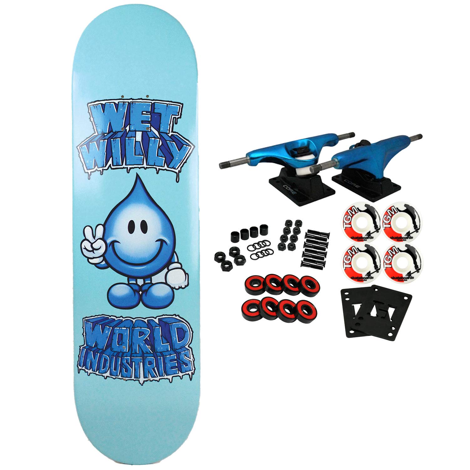 Amazon.com : World Industries Skateboard Complete Ice Cold Wet