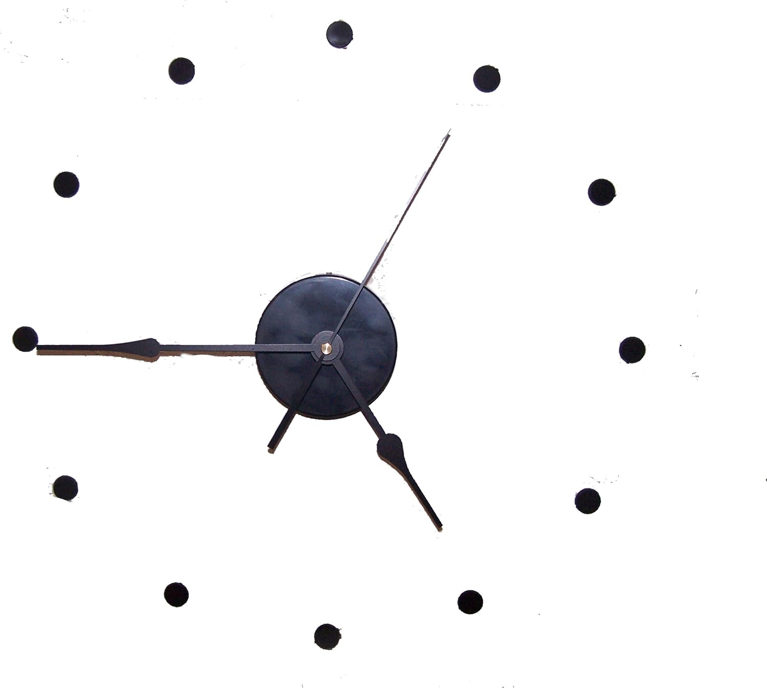 Large Wall Clock Kit Continuous Sweep Movement 8" Hands/ 6.9" Second DIY silent