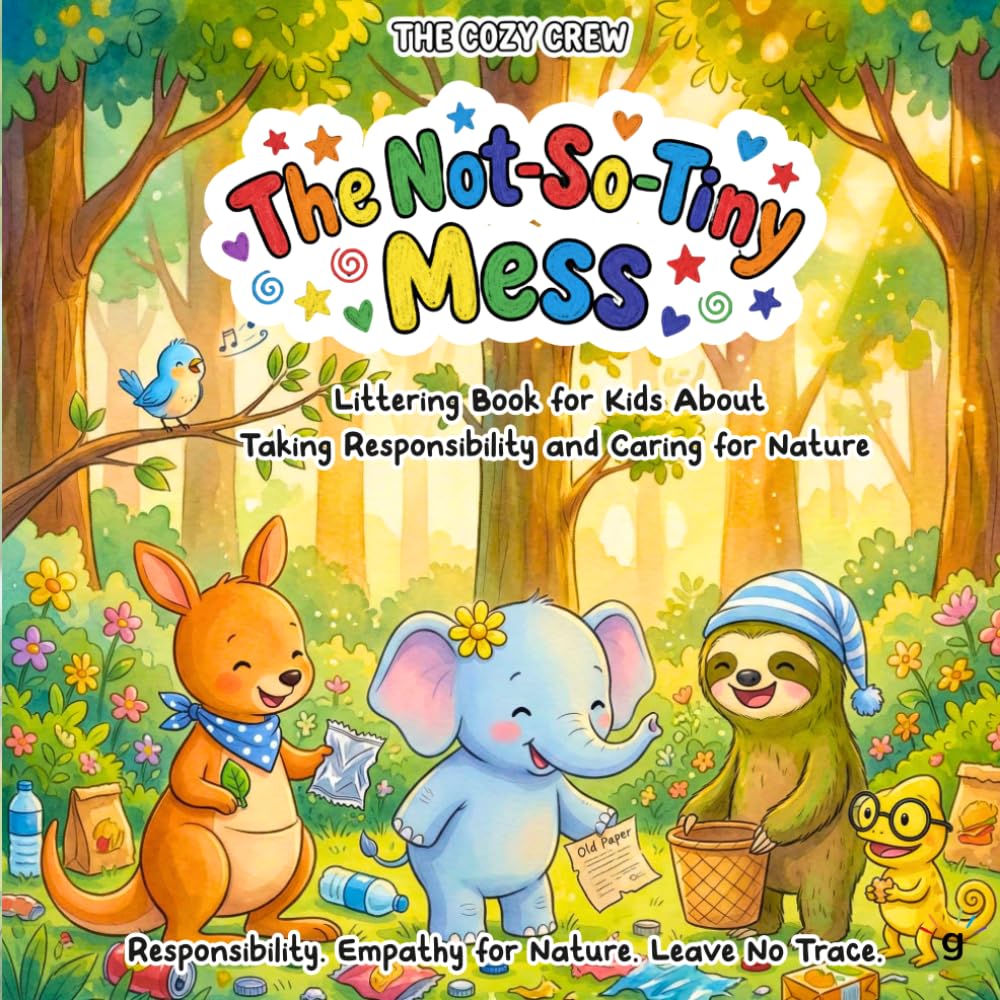 Littering Book for Kids About Taking Responsibility and Caring for Nature: A Cozy Preschool Social Skills Story About Empathy, Kind Choices, and ... Emotional Learning Books for Kids Ages 3-6)