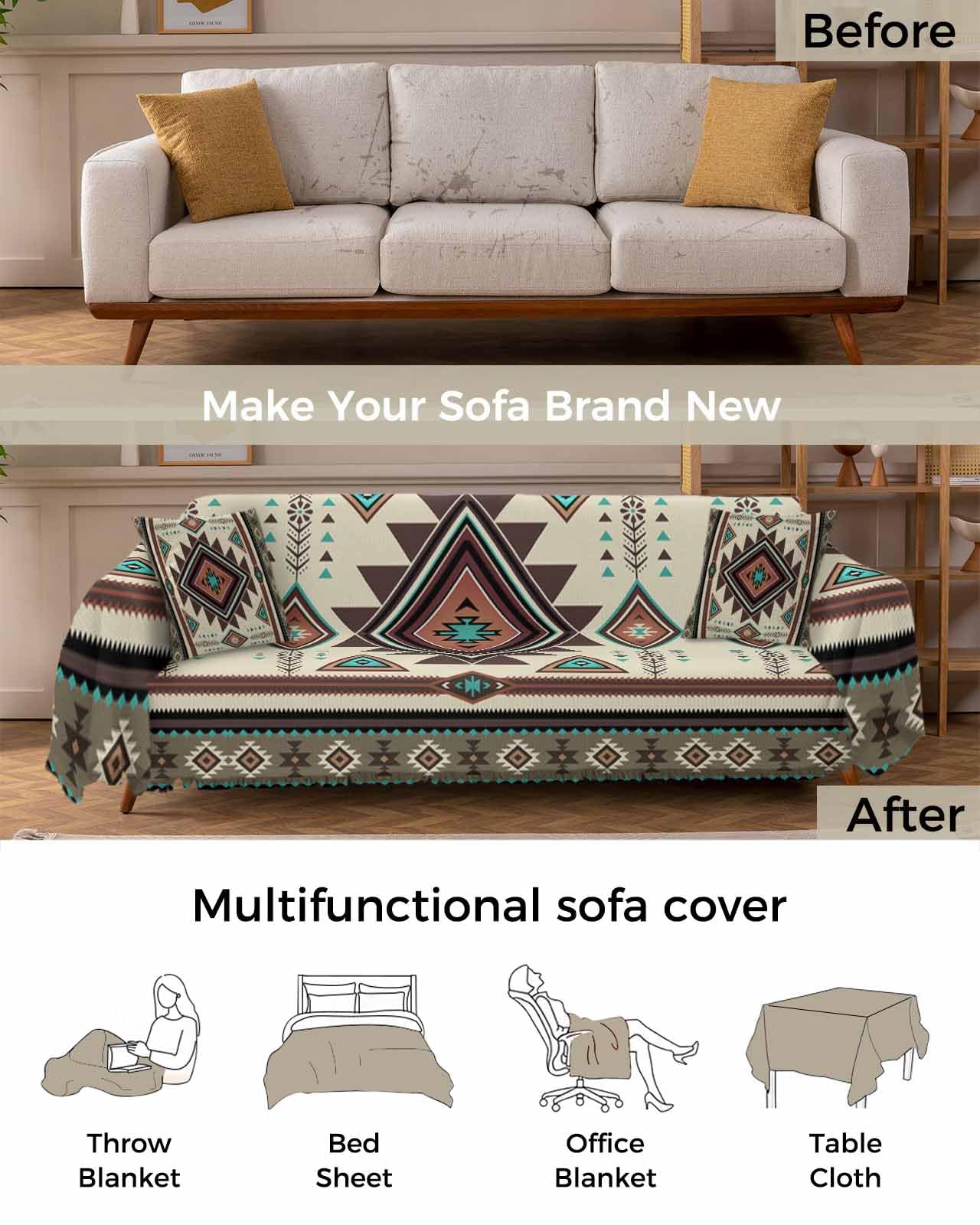 Native American Furniture Covers
