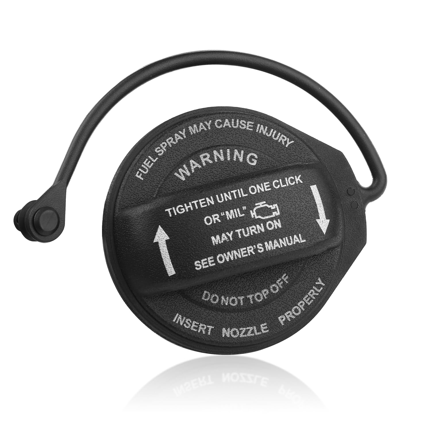 carleef Automotive Gas Cap Replacement OEM#5C0201550T,Tight-Sealing Fuel Cap for Fuel Protection,Fuel Tank Cap Compatible with Volkswagen Golf Sportwagen Audi A4/A5/A8/S4/S5/S5/Q5