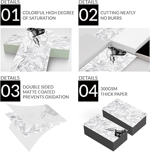 Miniatura 3 de Tarjetas de visita personalizadas, 100 tarjetas de visita de impresión de doble cara, personalizadas con tu logotipo, tarjetas personalizadas de 3.5