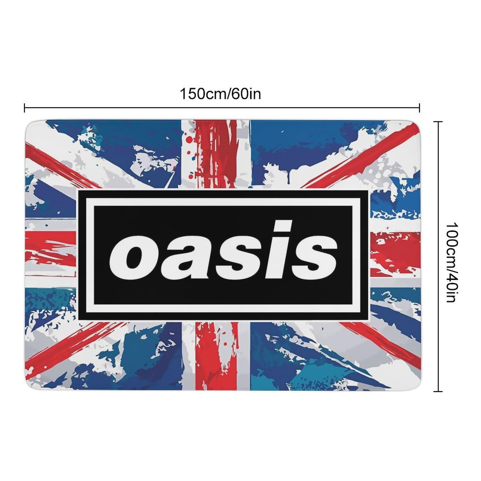 oasis ラグマット リヴ・フォーエヴァー Oasis 30周年特別展 ラグマット オアシス