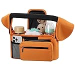 Accmor Universal Stroller Organizer with Insulated Cup Holder Detachable Phone Bag and Shoulder Strap,Stroller Bag Caddy Organizer Fits for Uppababy, Baby Jogger, Britax Strollers
