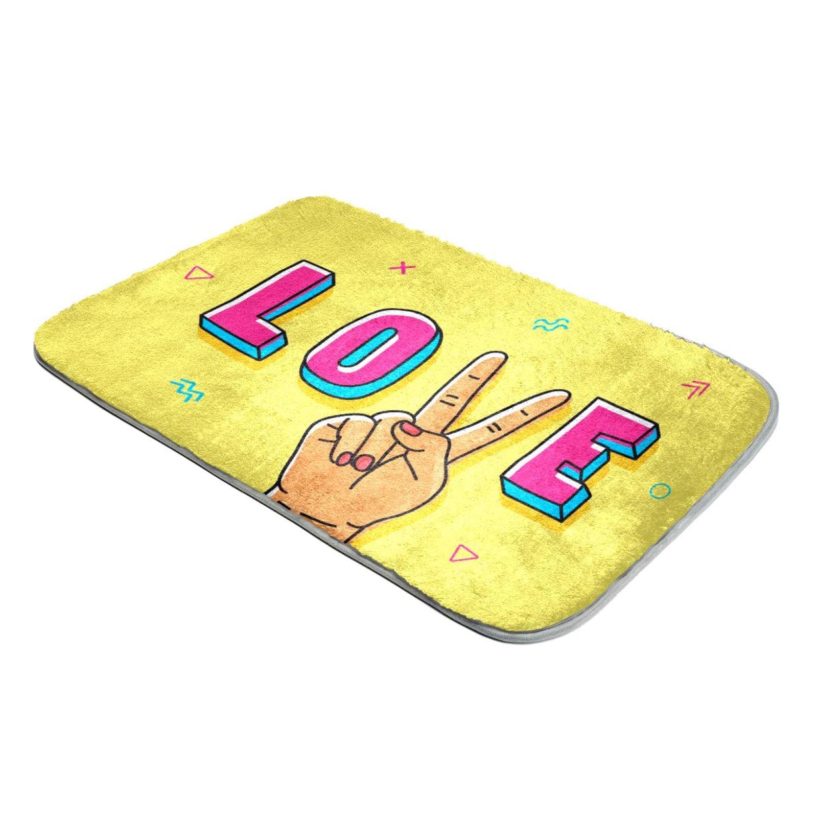 Tapis à poils longs jaune pour illuminer votre chambre et salon