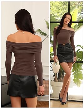 andequal volume off shoulder blouse