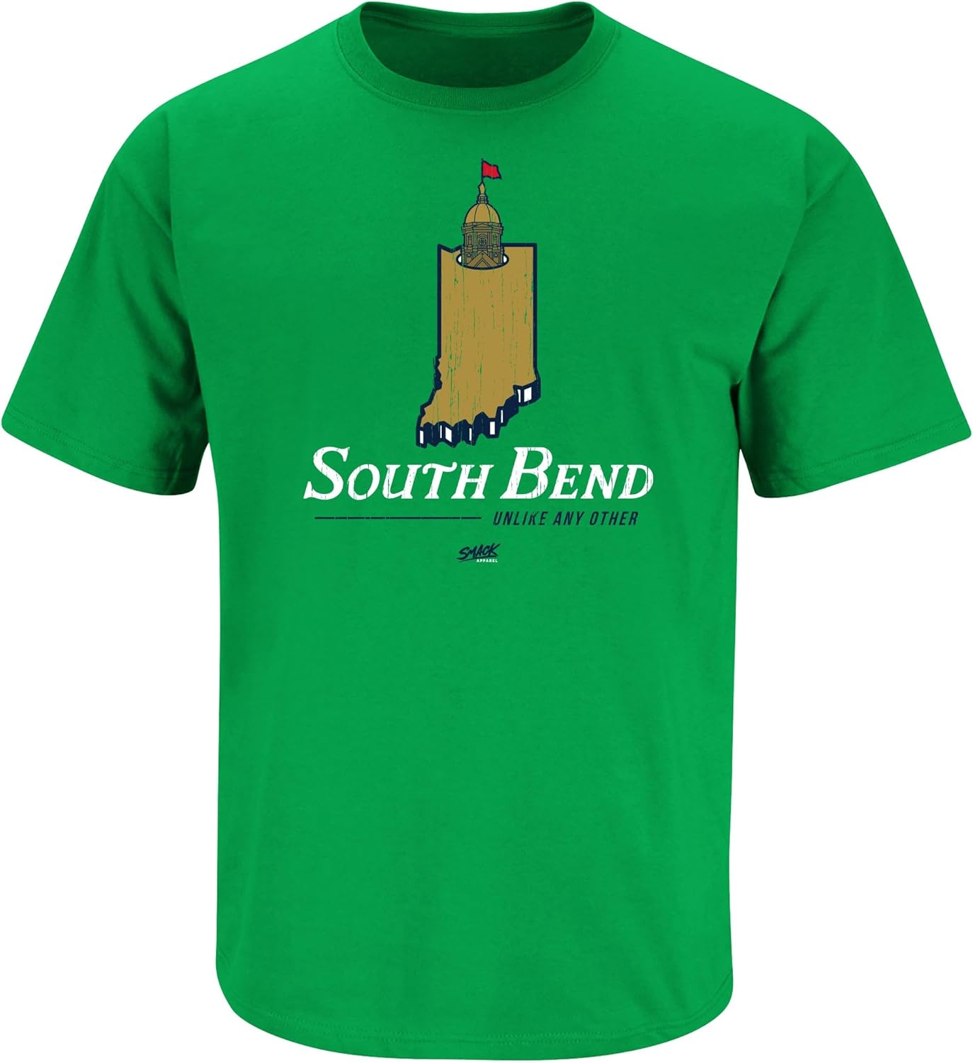 Smack Apparel South Bend - Unlike Any Other T-Shirt for Notre Dame College Fans (SM-5XL)