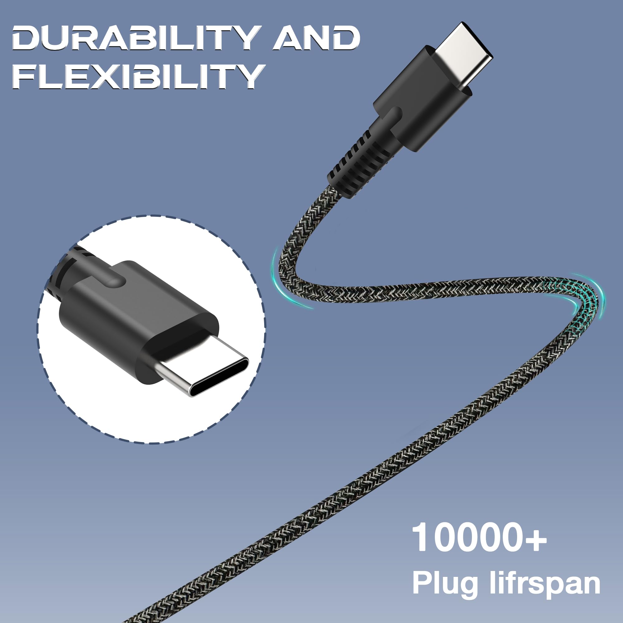 Cienka ładowarka USB C 65 W, 45 W, kompatybilna z HP Spectre X360, EliteBook, Chromebook, ProBook Envy, szybkie ładowanie, typ C, zasilacz do laptopa