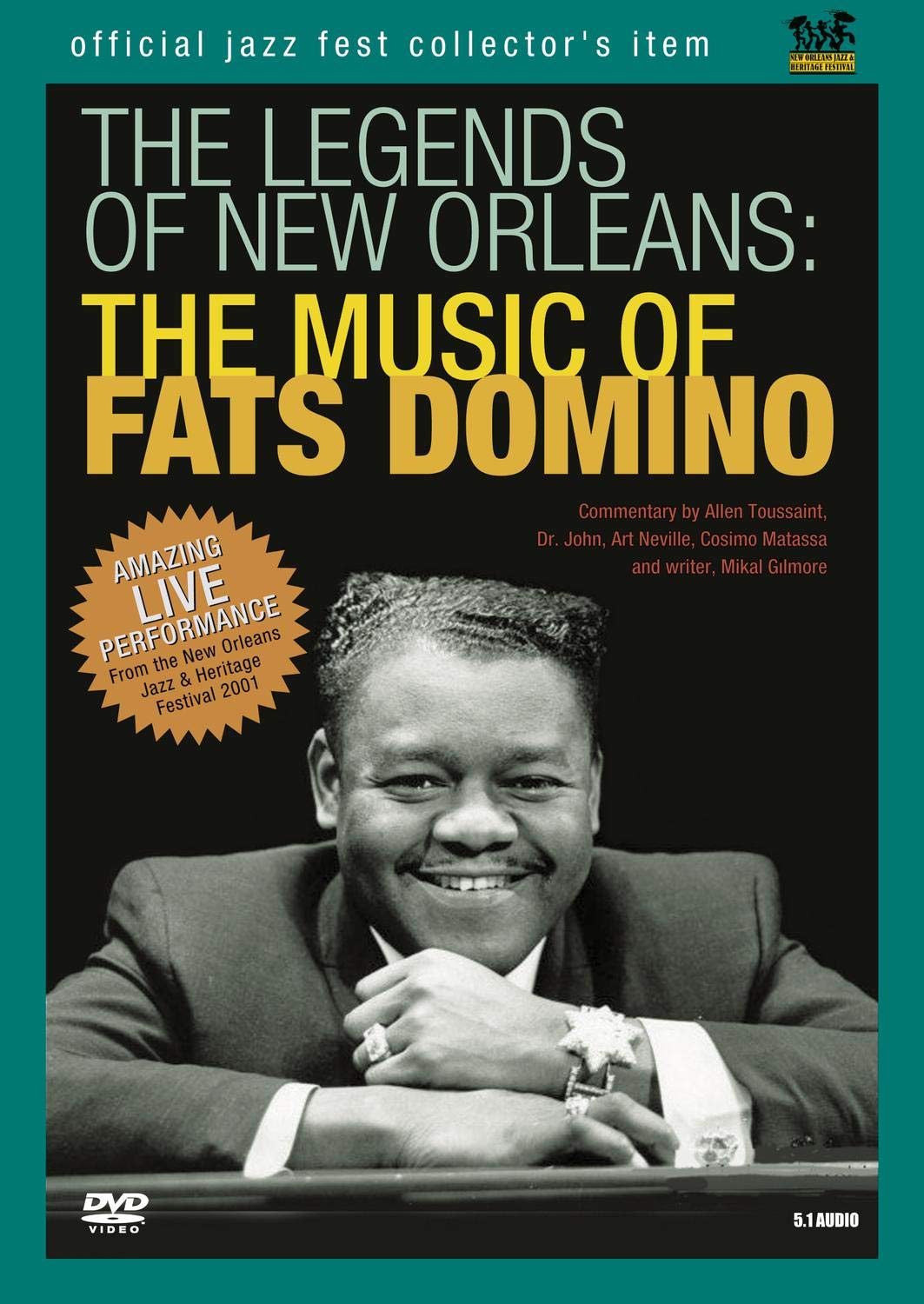 Legends Of New Orlea [DVD] DOMINO,FATS