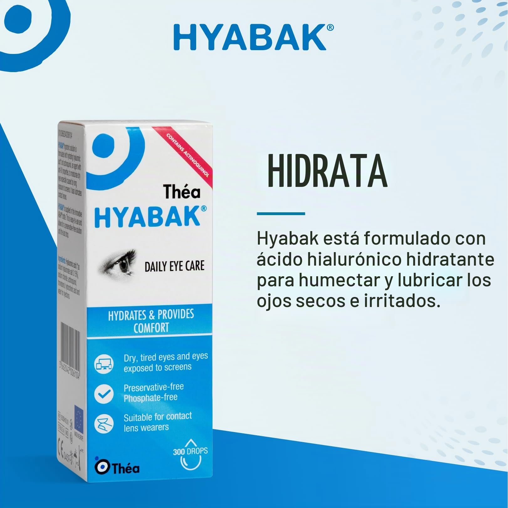 Thea Hyabak Colirio, 10 ml