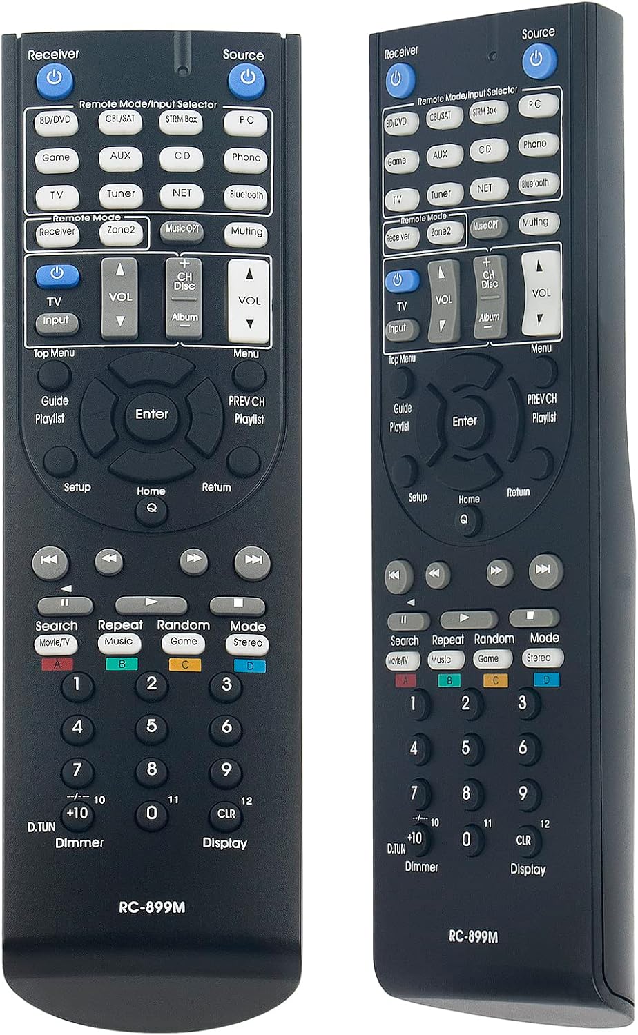 PERFASCIN RC-899M Remote Control front view