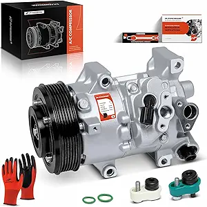 A-Premium Air Conditioner AC Compressor with Clutch for Toyota Corolla 2011–2013 / Matrix 2013 1.8L