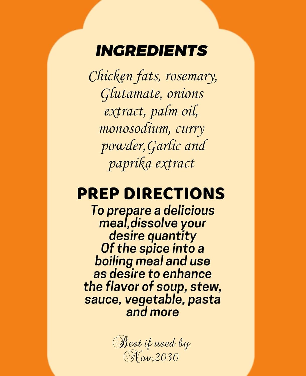 Organic Jollof Spice Mix (6.2 LB)