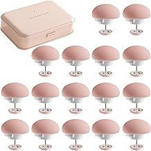 16 Pieces Duvet Cover Holder, Bed Cover Clip, Clip Closure, with Storage Bag, Practical Fixing Tool (Beige, Pink, Blue, Green) (Pink)