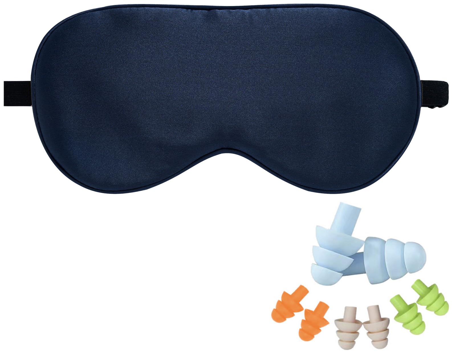 LaCourse ‌Schlafmaske aus 100% 6A Maulbeerseide | Beidseitig Naturseide, Atmungsaktiv & ultraweich, Mit Reisetasche
