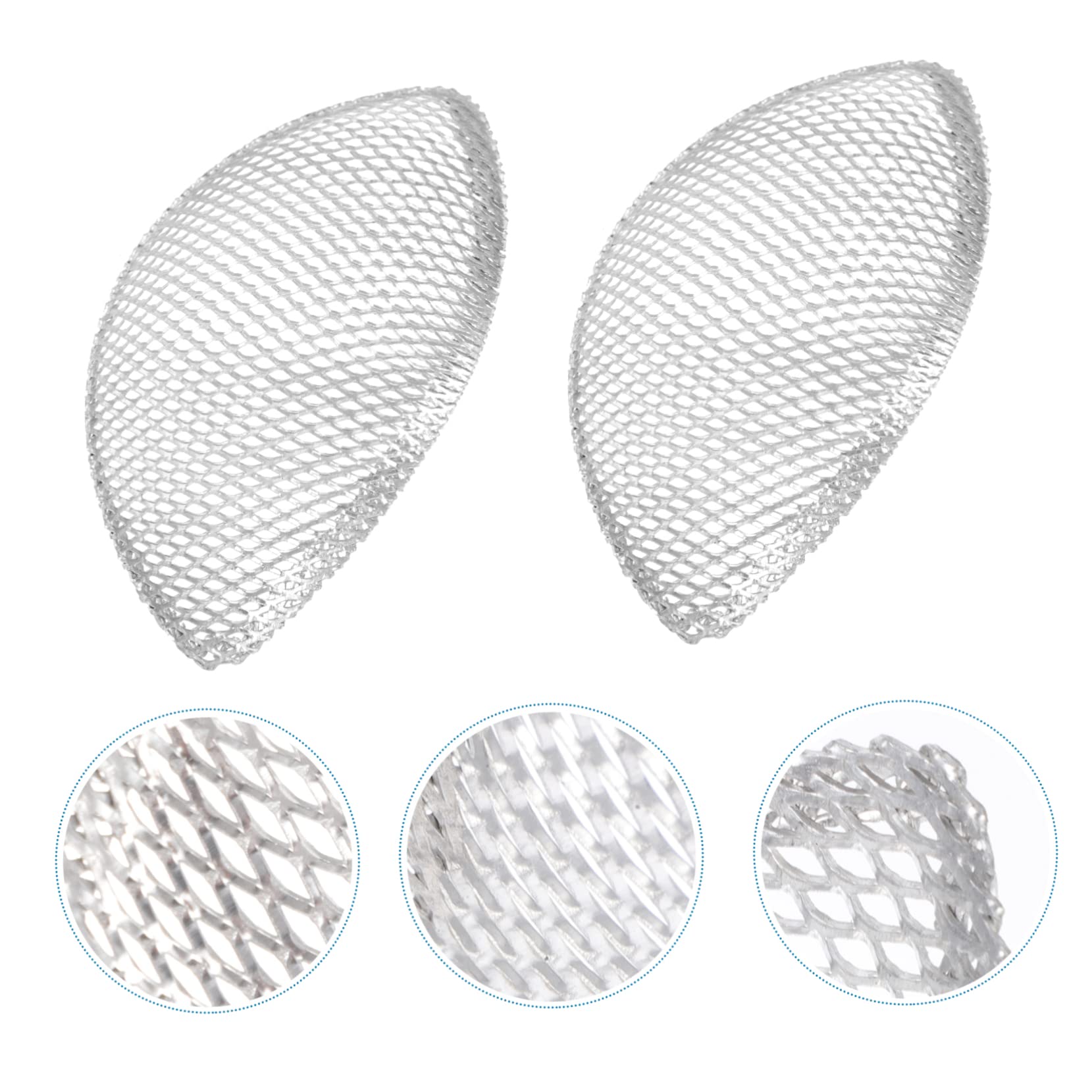 VILLCASE 2 Sets 3pcs 's Shaping Supply Aluminum Molds Molds for Kitchen Easy Making