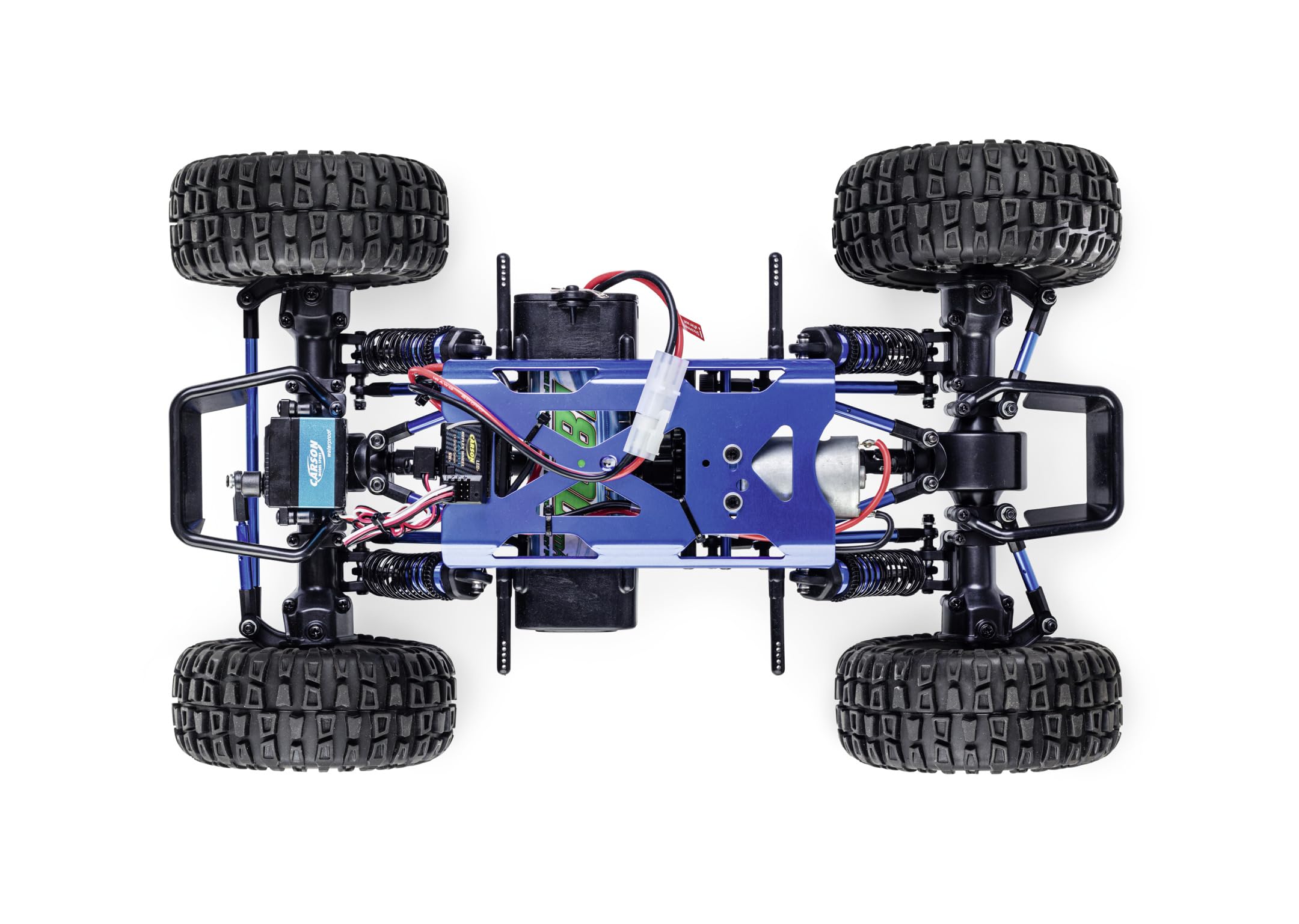 Carson 500404315 1:10 X-Crawlee Pro 3.0 100% RTR - Samochód RC, gąsienica RC, samochód terenowy, gąsienica zdalnie sterowana