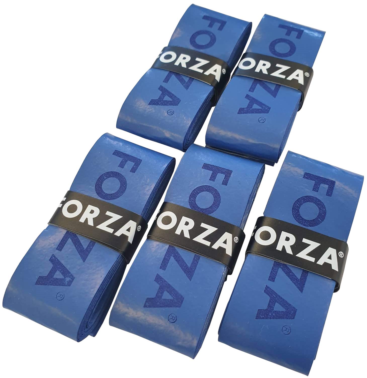FZ Forza - Grip A-Grip - overgrip Antiscivolo - Ottima Sensazione sulla Racchetta - per Lo Squash, Il Badminton, Il Tennis, Il Curling ECC. - Diversi Colori - 100 Pezzo Blu