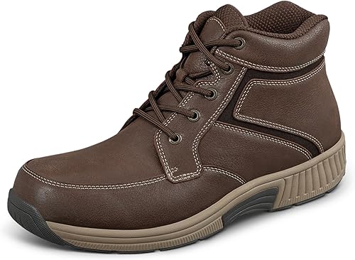 Miniatura 7 de Orthofeet Innovadoras botas ortopédicas para hombres, ideales para fascitis plantar, alivio del dolor de pies y talón. Pantuflas de soporte de arco,