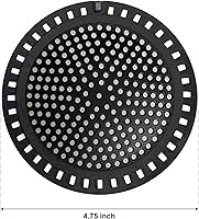 Vista 2 de 2 coladores de drenaje de pelo de ducha, colador, cubierta, filtro, trampa, tapón de drenaje de suelo, acero inoxidable con protector de drenaje