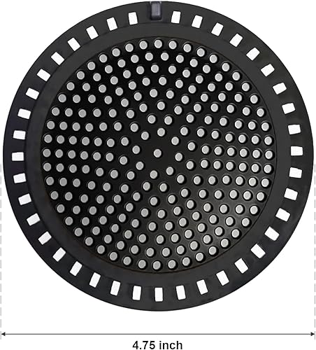 Miniatura 2 de 2 coladores de drenaje de pelo de ducha, colador, cubierta, filtro, trampa, tapón de drenaje de suelo, acero inoxidable con protector de drenaje de