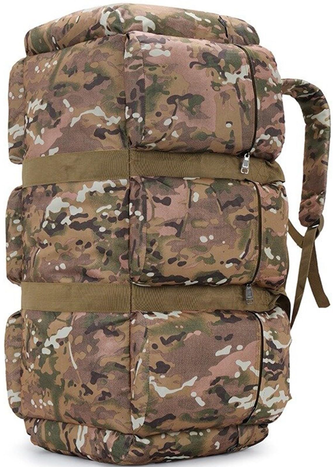 Zaino Tattico per attività All'aperto, 90 L, Zaino Militare, Zaino da Lavoro, Zaino da Lavoro, Zaino per Viaggi, Scuola, Sport, Bushcraft, Trekking, Campeggio, Escursionismo,Caccia, Pesca D