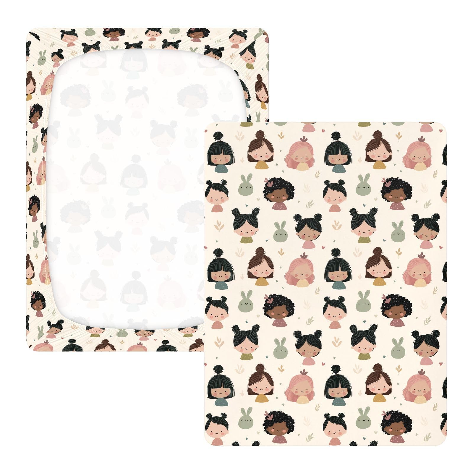 Sábanas para cuna de bebé, niños y niñas, de algodón, cómoda y transpirable, diseño de piruleta de cocodrilo, color blanco y verde, 1 unidad