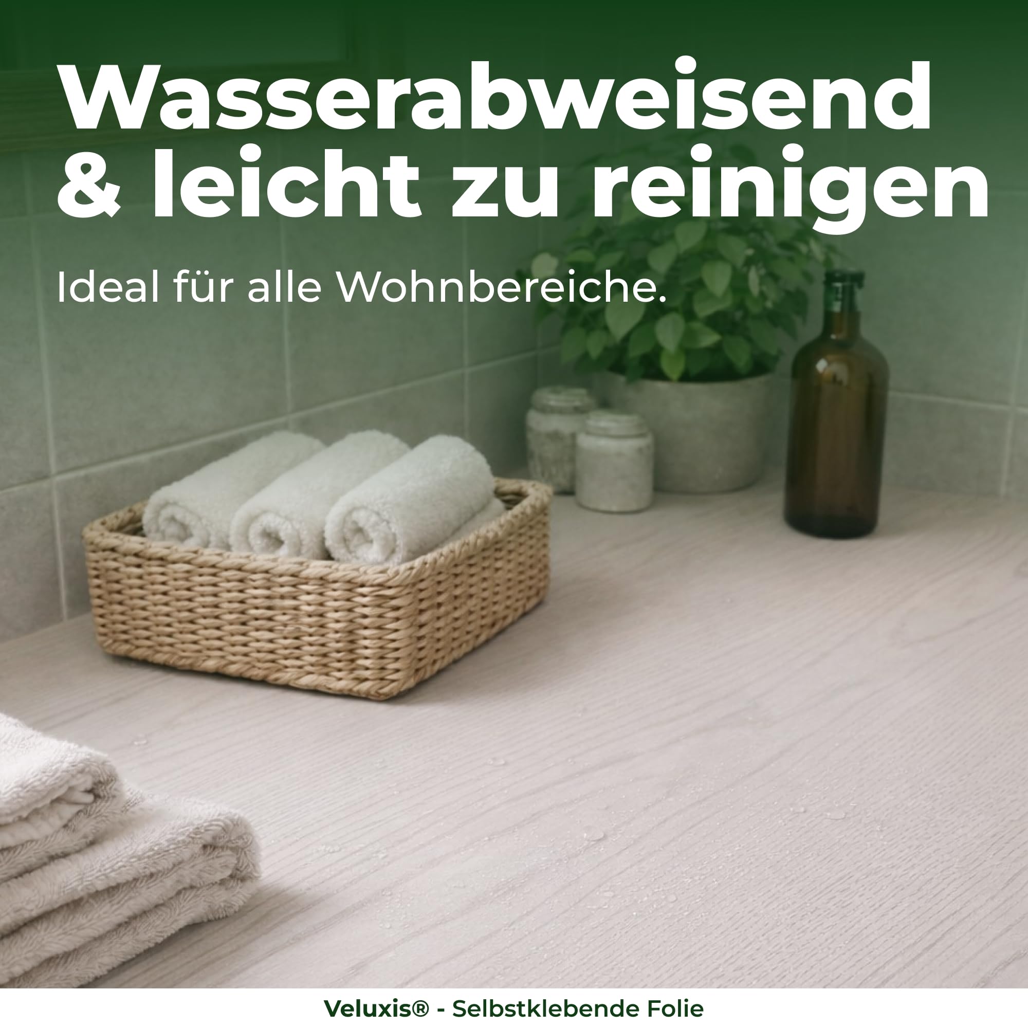 Klebefolie Klebefolie Möbel – Möbelfolie selbstklebend Taupe 6er Set, 6 x 45 x 200 cm, zuschneidbar, rückstandsfrei entfernbar