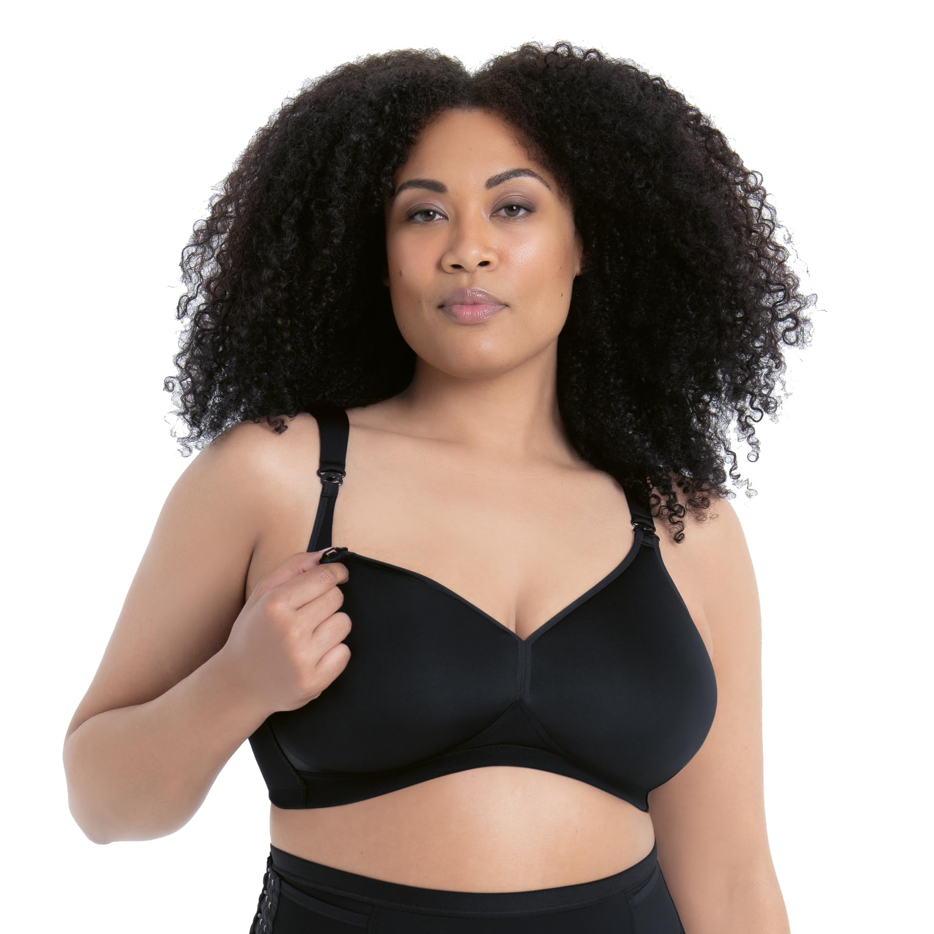 Anita Maternity Damen Miss Anita Schwangerschafts-BH,, per pack Schwarz (schwarz 001), 95B(Herstellergröße: 95B)