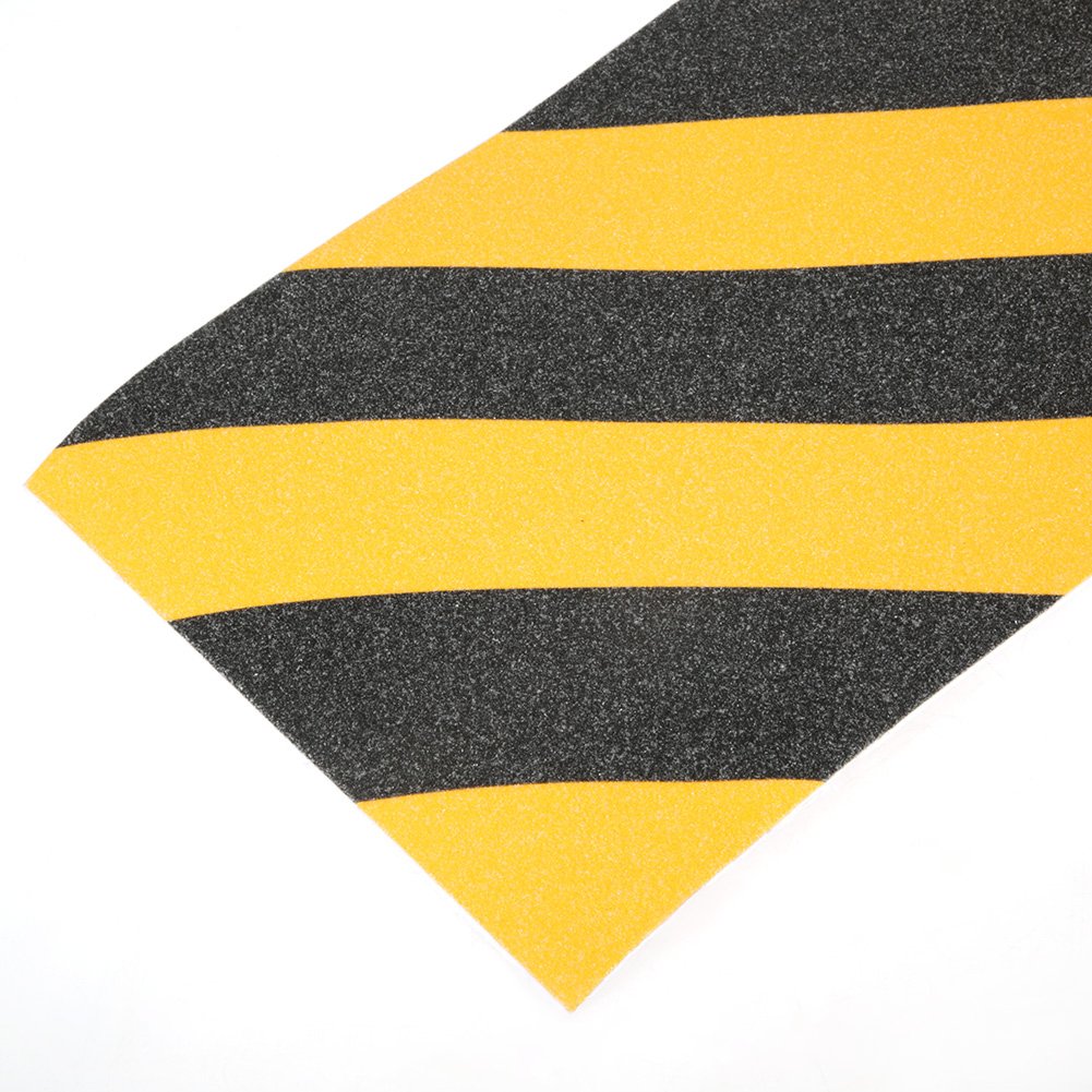 Nastro Adesivo Antiscivolo, Nastro Antiscivolo in PVC 20 cm x 5 MX 11 m per gradini, Scale, Rampe, rimorchi, Garage, sedie a rotelle, PVC + carburo di silicio
