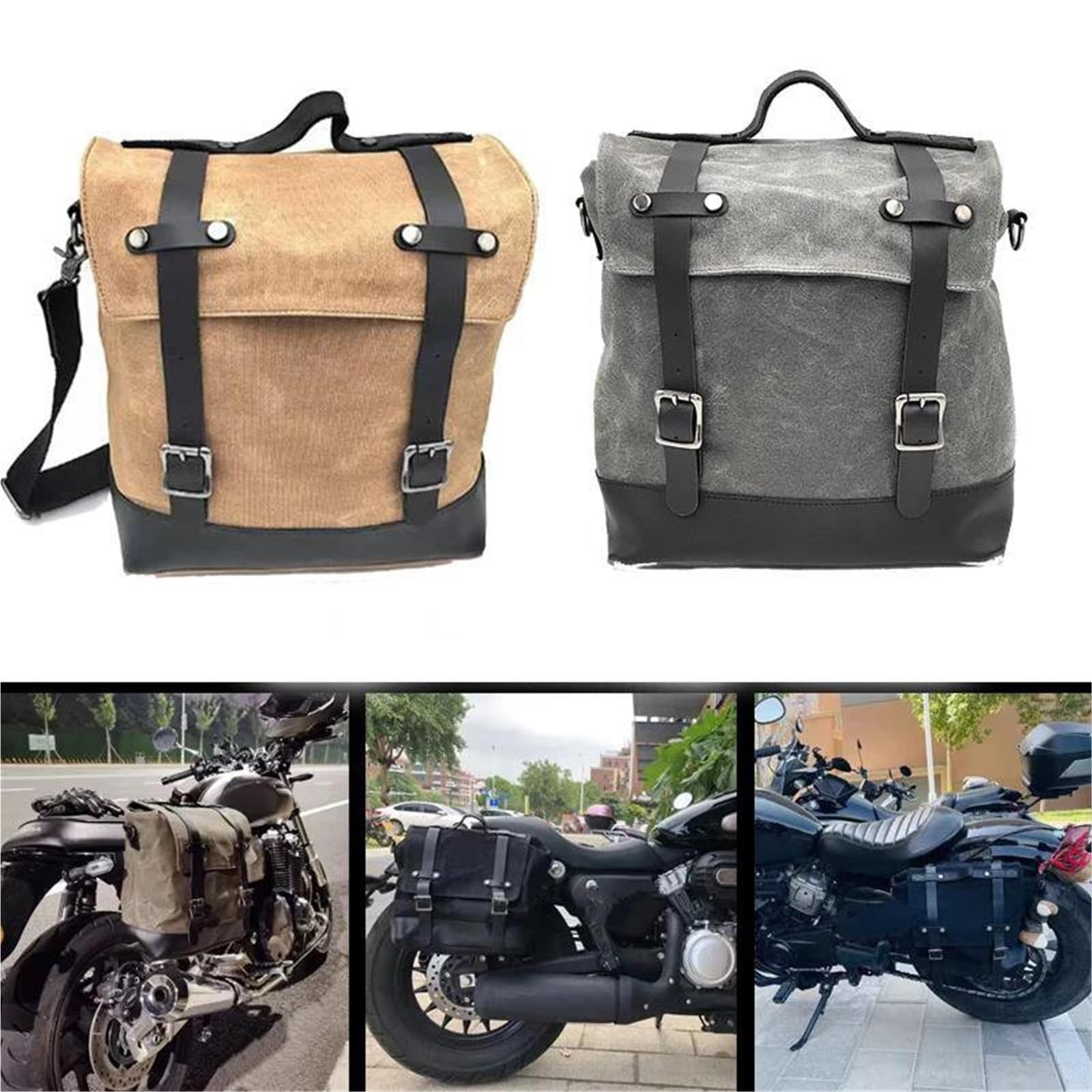Accessori Moto Borsa Laterale Impermeabile Sinistra O Destra Per R1300 GS ADV R1300GS 2024-2025(Style 1)