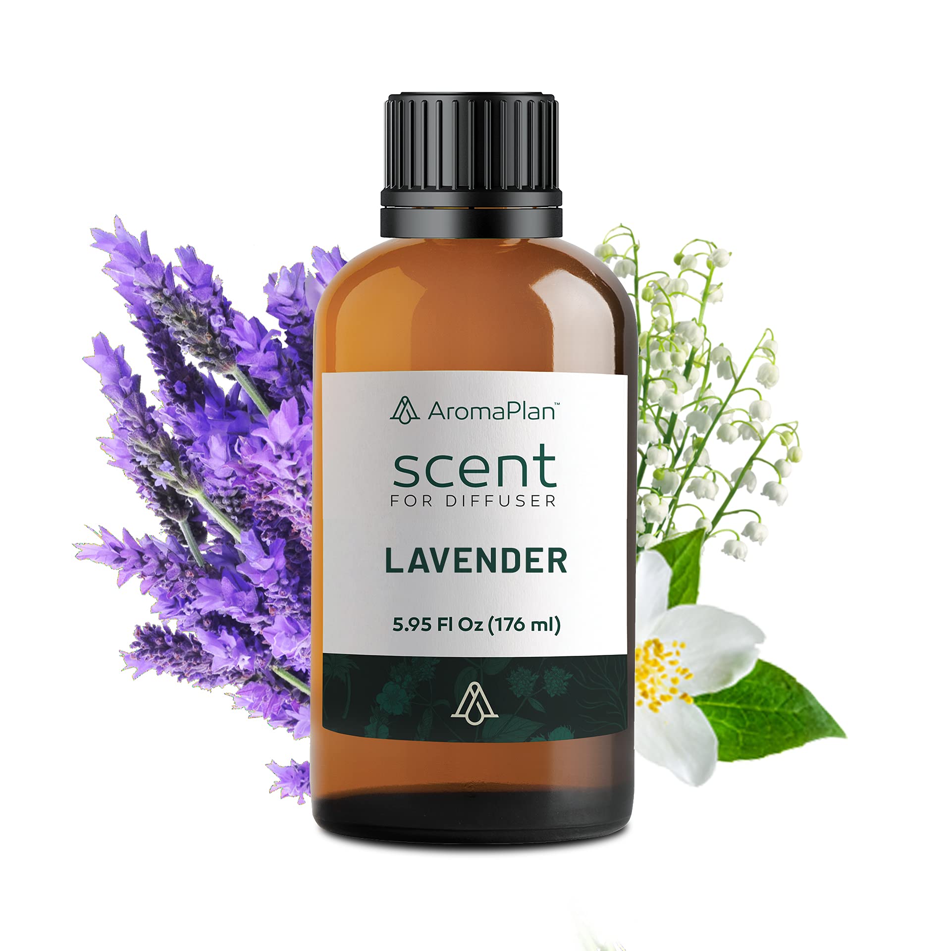 AROMAPLANHotel Scents Lavender 5 Fl Oz (148ml), Home Luxury Aroma & Hotel Fragrance Diffuser Oil- Hotel Diffuser Oil for Aromatherapy- USA Made, Bigger Bottle, Bolder Aroma & Longer Lasting