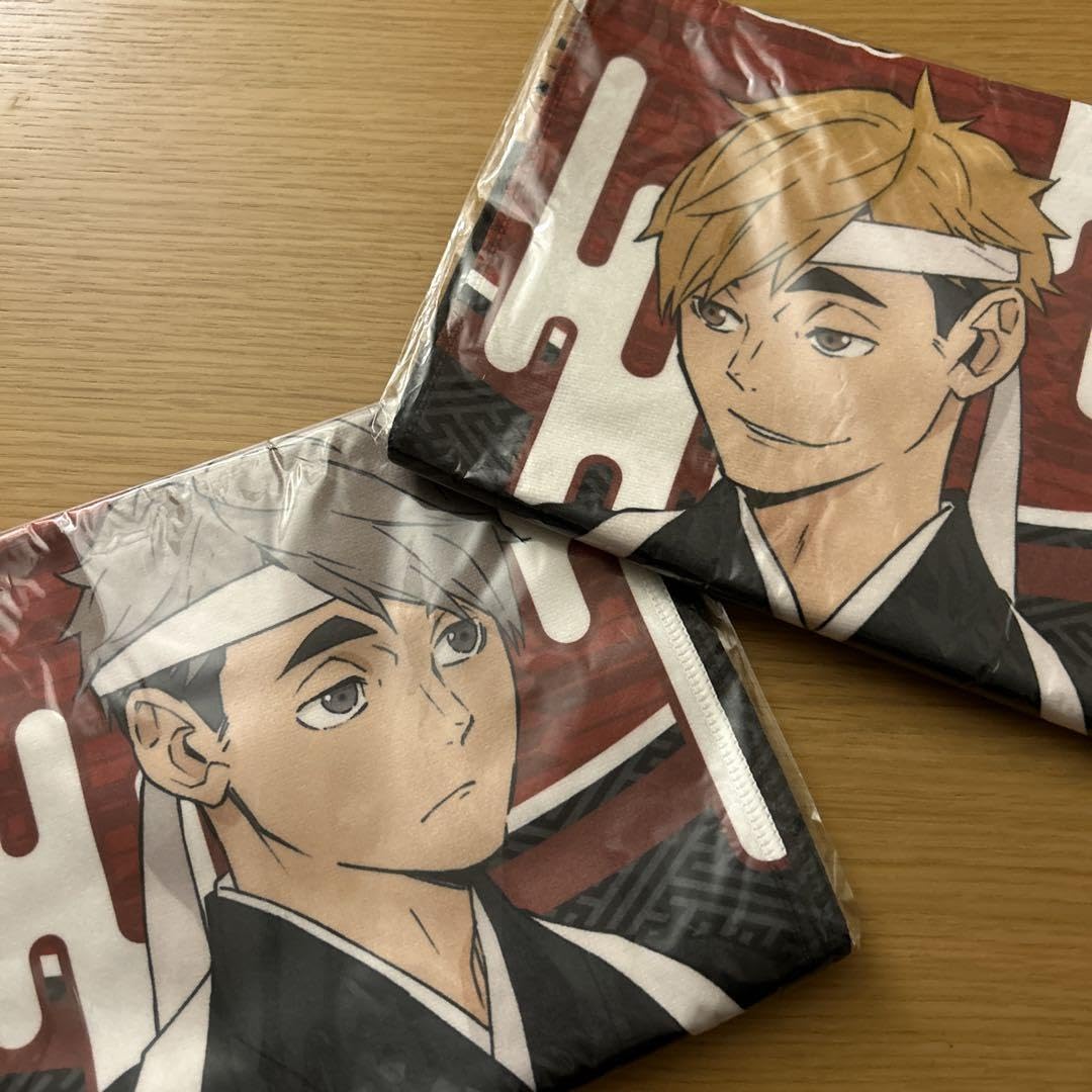 Amazon.co.jp: ハイキュー!! 宮侑 宮治 マフラータオル セット : おもちゃ