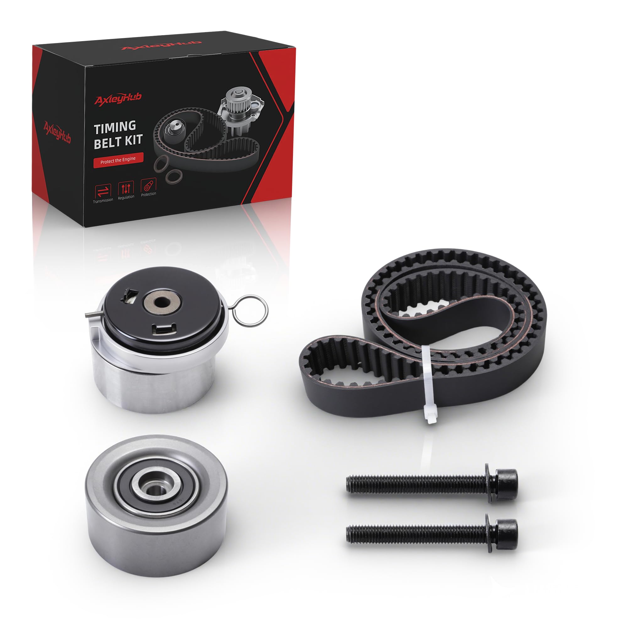 Engine Timing Belt Kit for Pontiac G3 2009, for Chevy Sonic 2012-2018, for Cruze 2011-2015, for Aveo/Aveo5 2009-2011, 1.6L 1.8L L4, Replace OE 24422964, 55574864, 2443605