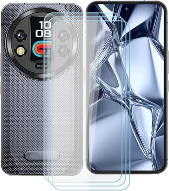 [3 Pcs Screen Protector for Oukitel WP200 Pro 6.70 Inch, 9H Hardness Tempered Glass Screen Film, Highly Clear, Anti-Scratch, Bubble Free, for Oukitel WP200 Pro Protective Film