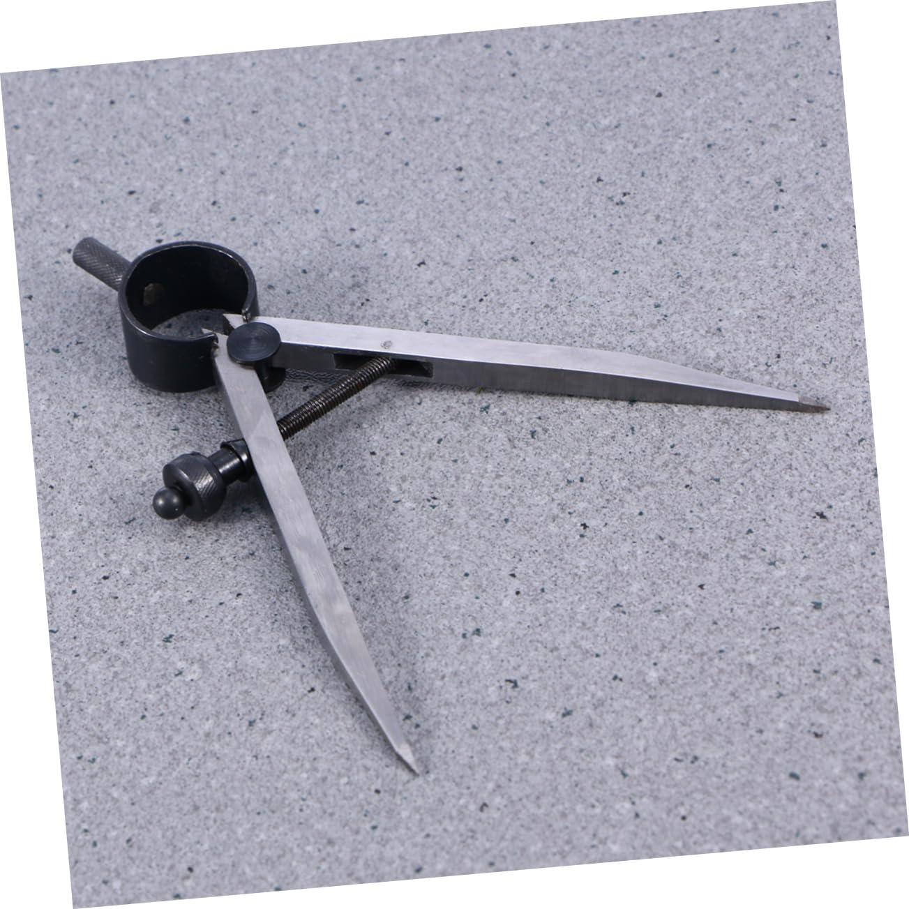 Hohopeti Divider Caliper Hardened Fulcrum Spring Caliper Stainless Steel Divider Spring Compasses