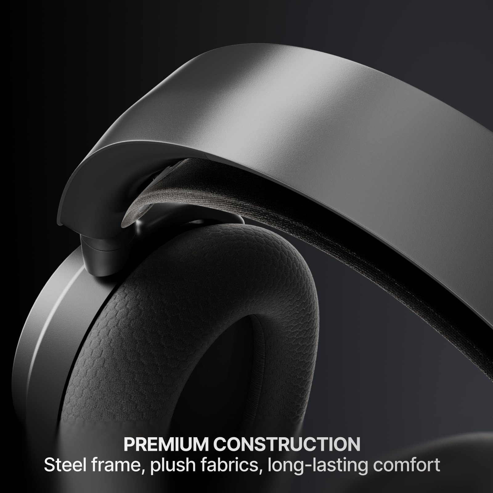 SteelSeries Arctis Nova 7X Wireless Gen 2 Gaming Headset - Real-Time App Control, 50+ HR Play, Neodymium Drivers, Mix 2.4GHz/Bluetooth, Xbox, PC, PS5/PS4, Switch 1/2, Mobile - Black - Nintendo Switch - Very Good - Used Accessory - Image 8