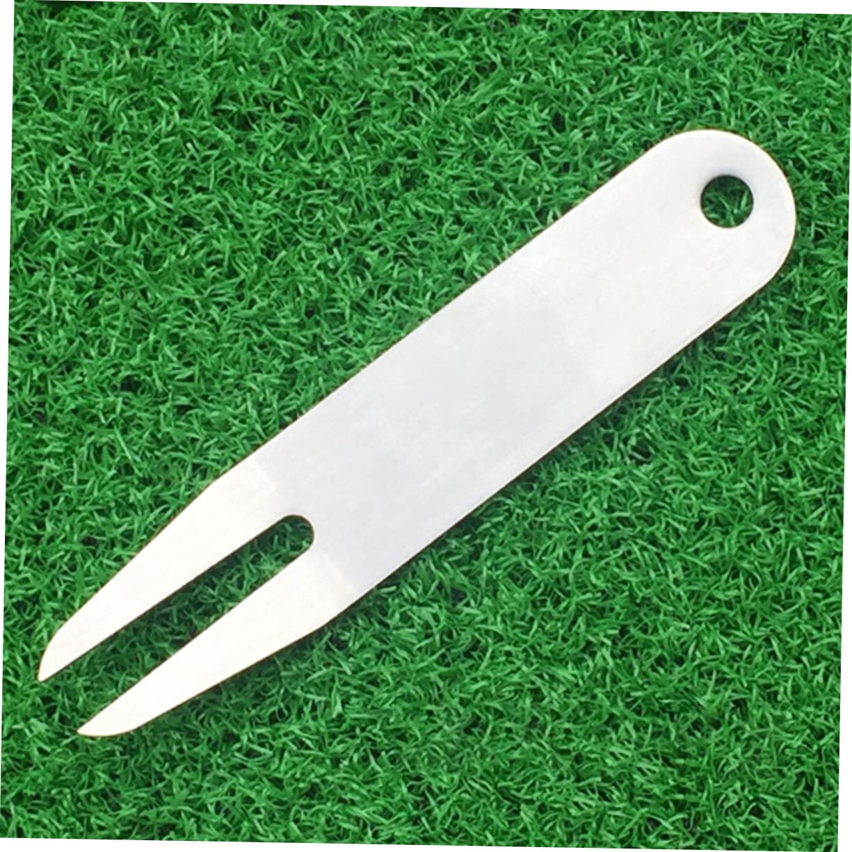 VANZACK Golfgabel Golf-Divot-Tools Pitchgabel Hotfix-Tool Golfplatzpflege Golfplatzreparatur Golfzubehör professionelle Golfwerkzeuge personalisiertes Divot-Tool Rostfreier Stahl