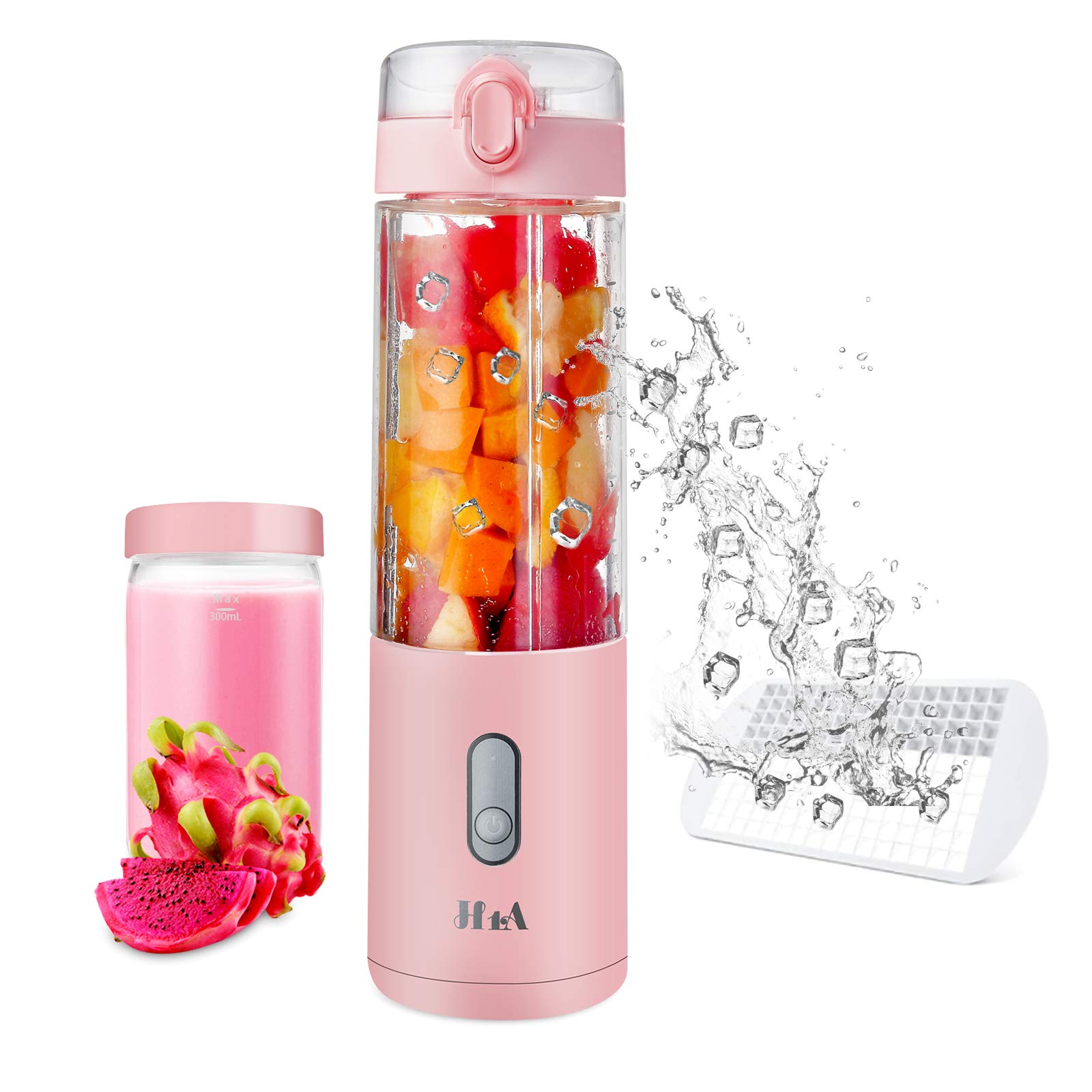 Portable Blender Personal Small Travel Blender Cup for Shakes & Smoothies , Portable Blender Bottle 