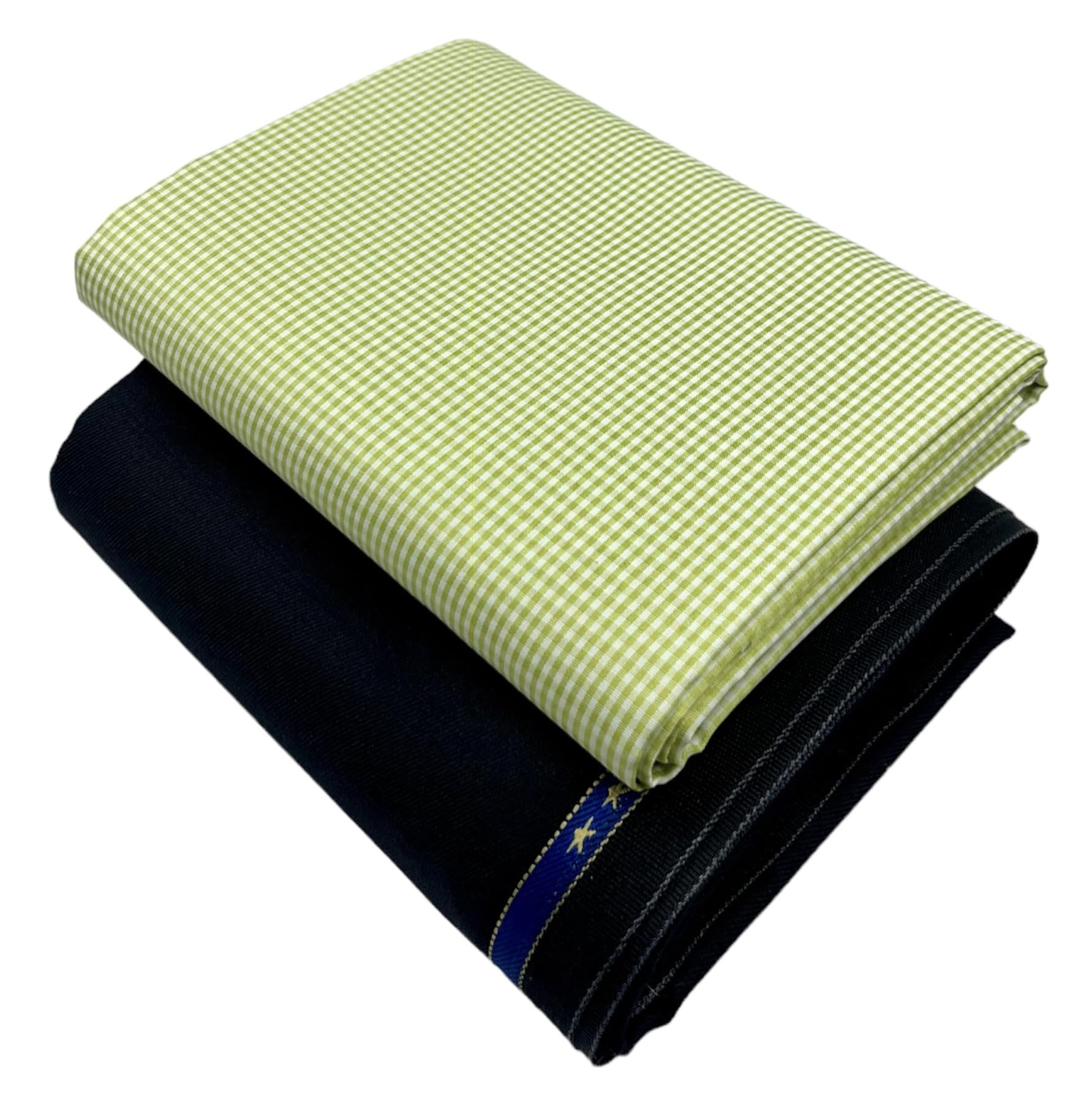 jhabak's Unstitched Polyester Checkered Shirt & Trouser Fabric - 2.25 mtr Shirt Cloth - 1.20 mtr Pant Piece-picture-50