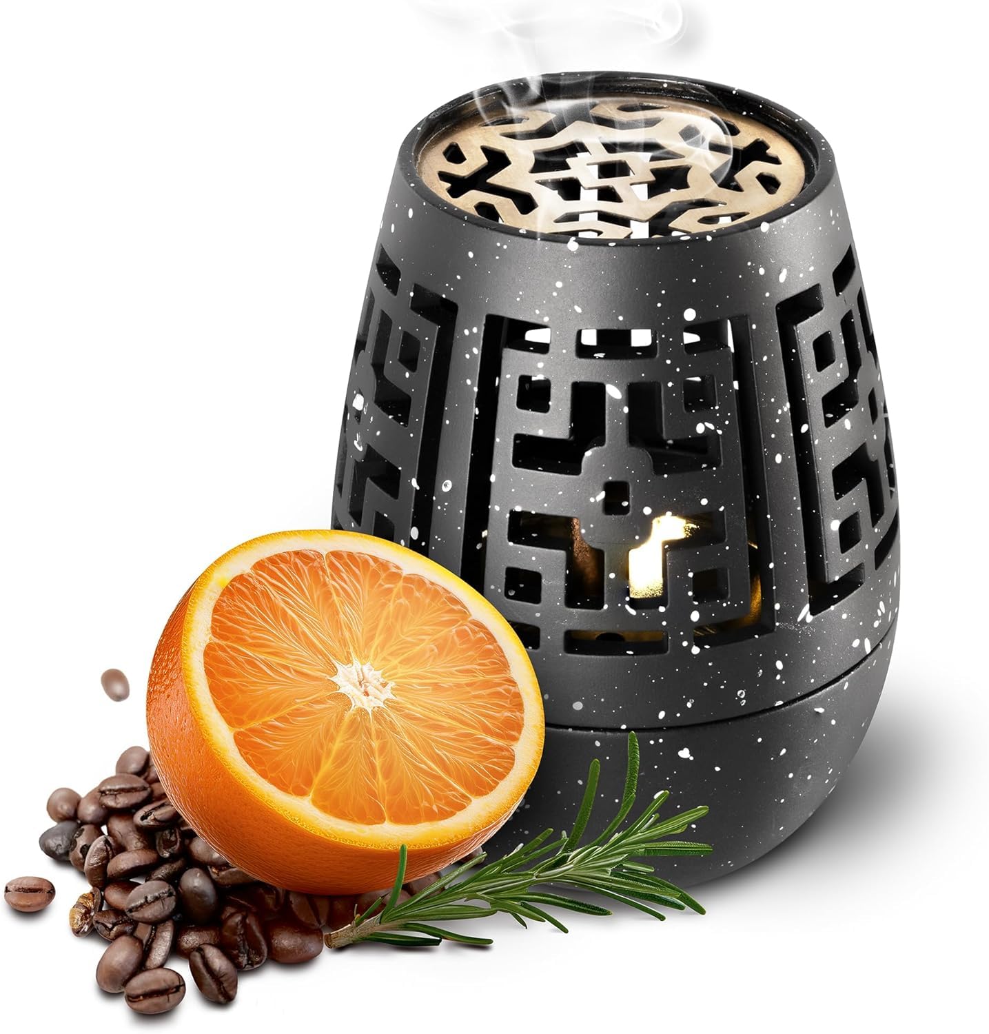 Gardigo® Repelente Avispas | Aroma a Café con Mezcla de Naranja y Romero | Anti Avispas Exterior | Ahuyenta Insectos con Café | Quemador de Incienso Ahuyentador Avispas
