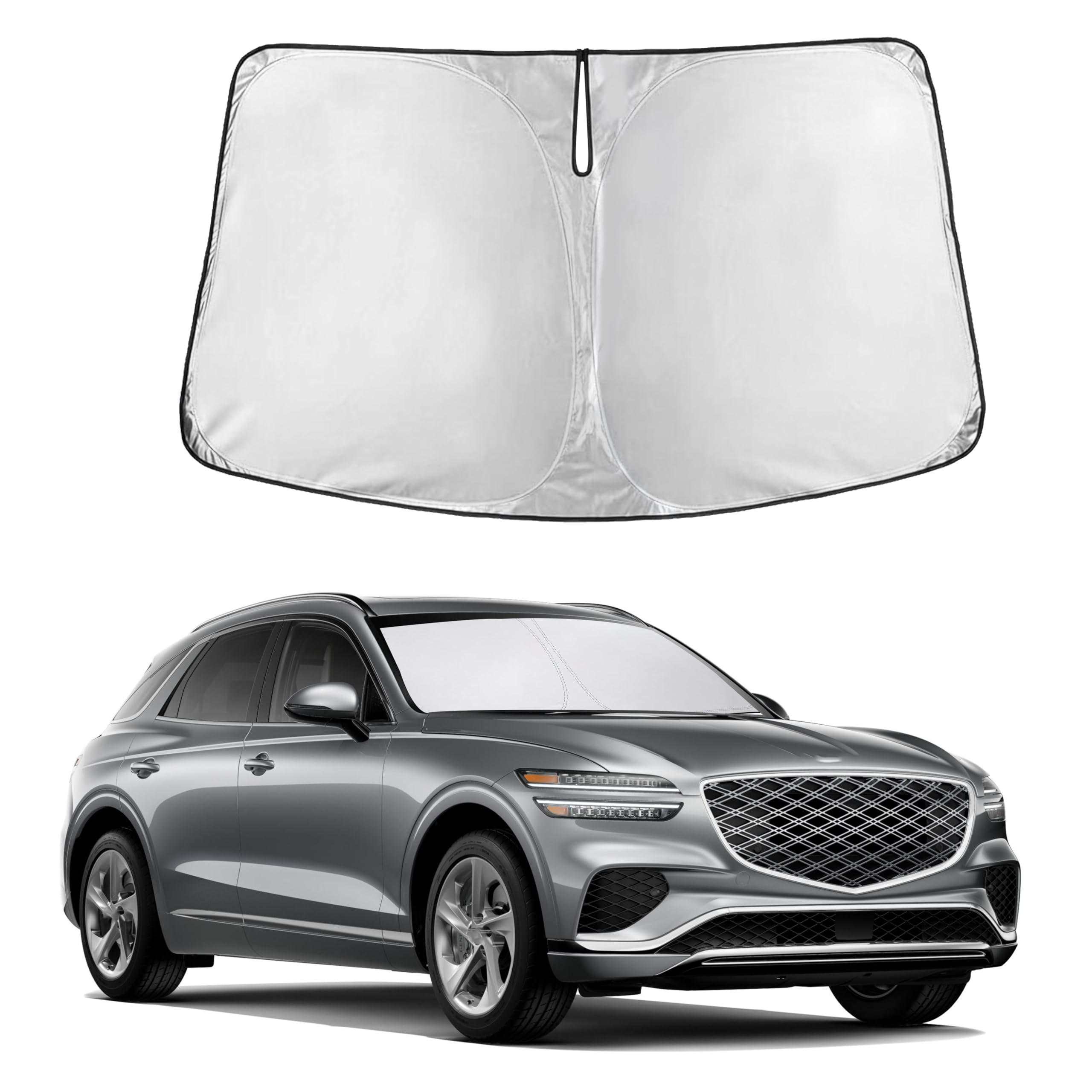 Autovir Windshields Sun Shade Fit for 2022-2024 2025 2026 Genesis Gv70