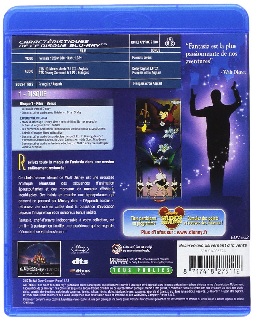 Fantasia [Blu-ray]