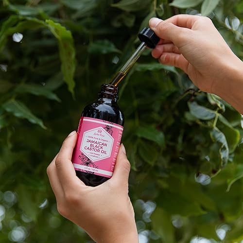 Miniatura 6 de Leven Rose - Aceite de semilla de ricino negro jamaicano suero orgánico 100 natural y puro para el cabello tratamiento de aceite caliente y curación