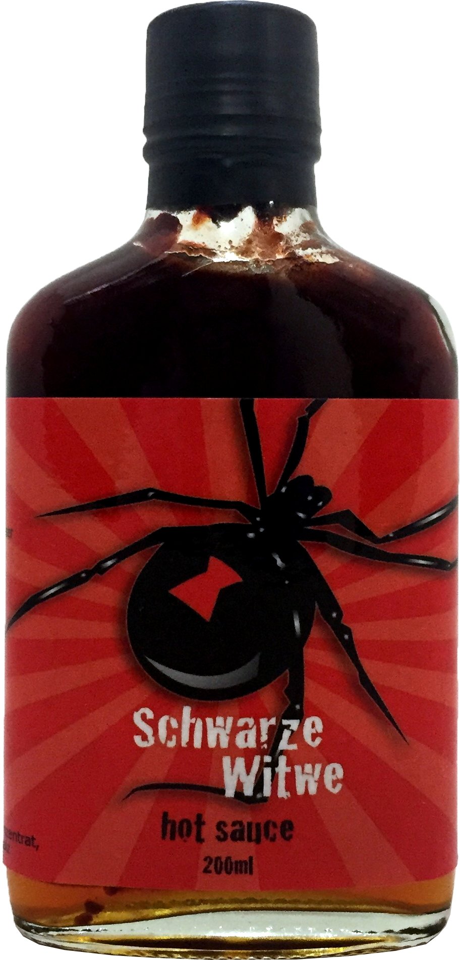 Czarna wdowa Hot Sauce 229 000 Scoville - Black Widow - 200 ml