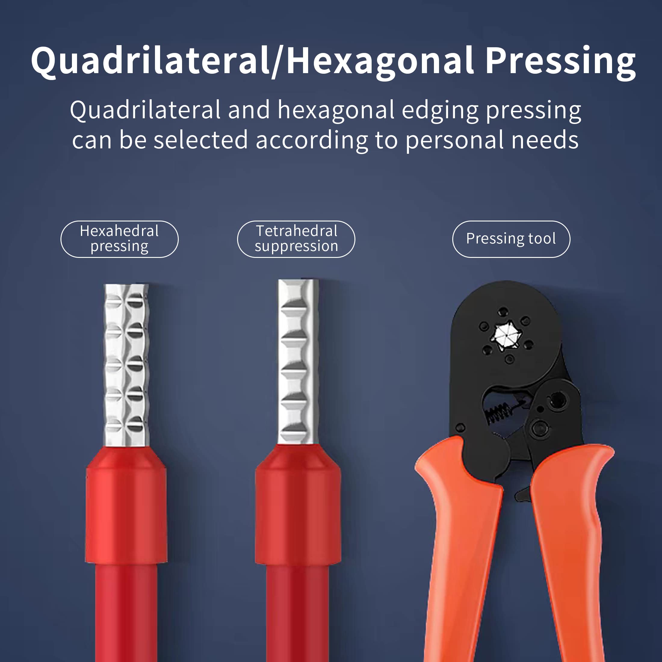 Kit Di Pinze A Crimpare A 4 Griffe Da 0,25-2,5 Mm - Foto 7