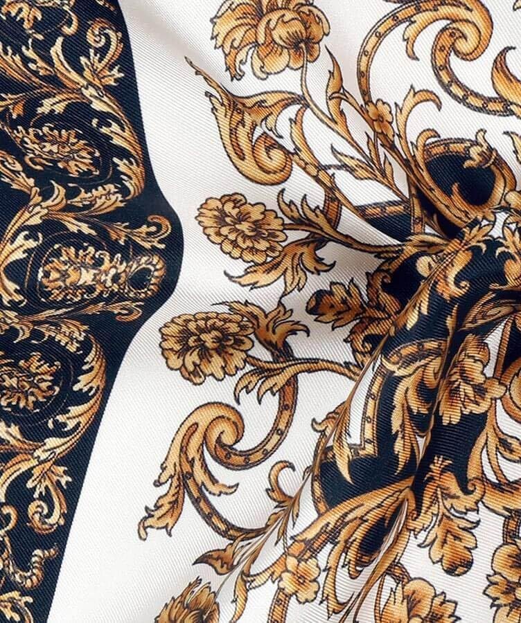 Image of Italian 100% Silk Pocket Square, Premium Small Batch Accessory for Men, 32x32 cm (12.5''x12.5''), One Side Print